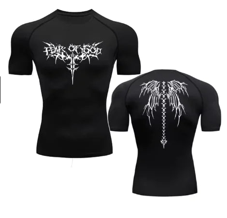 Compression T-shirt Long & Short Sleeve⚫🖤